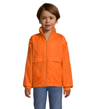 Logo trade promotional merchandise picture of: SURF KIDS WINDBREAKER 210g